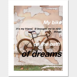 My bike Posters and Art